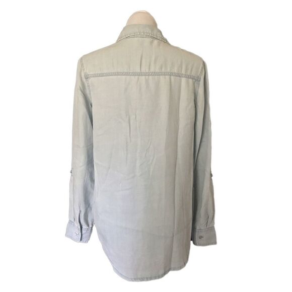 ❤️ Cato Chambray Button Shirt l Size S - Picture 4 of 6